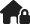 home with lock icon