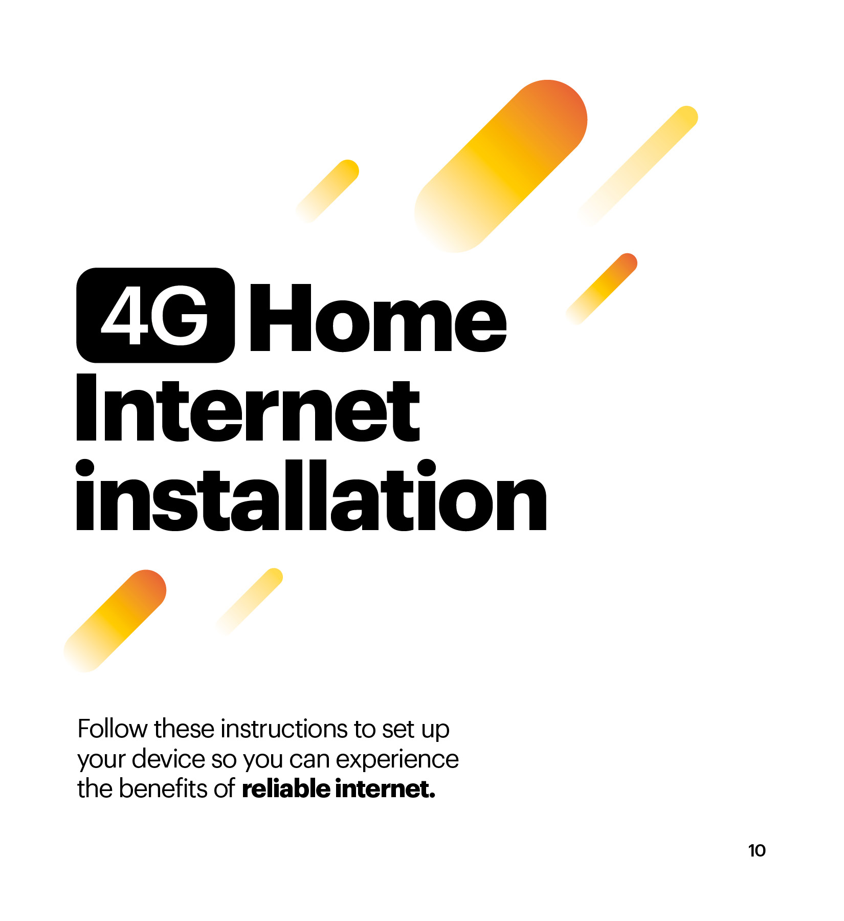 4G Home Internet Installation