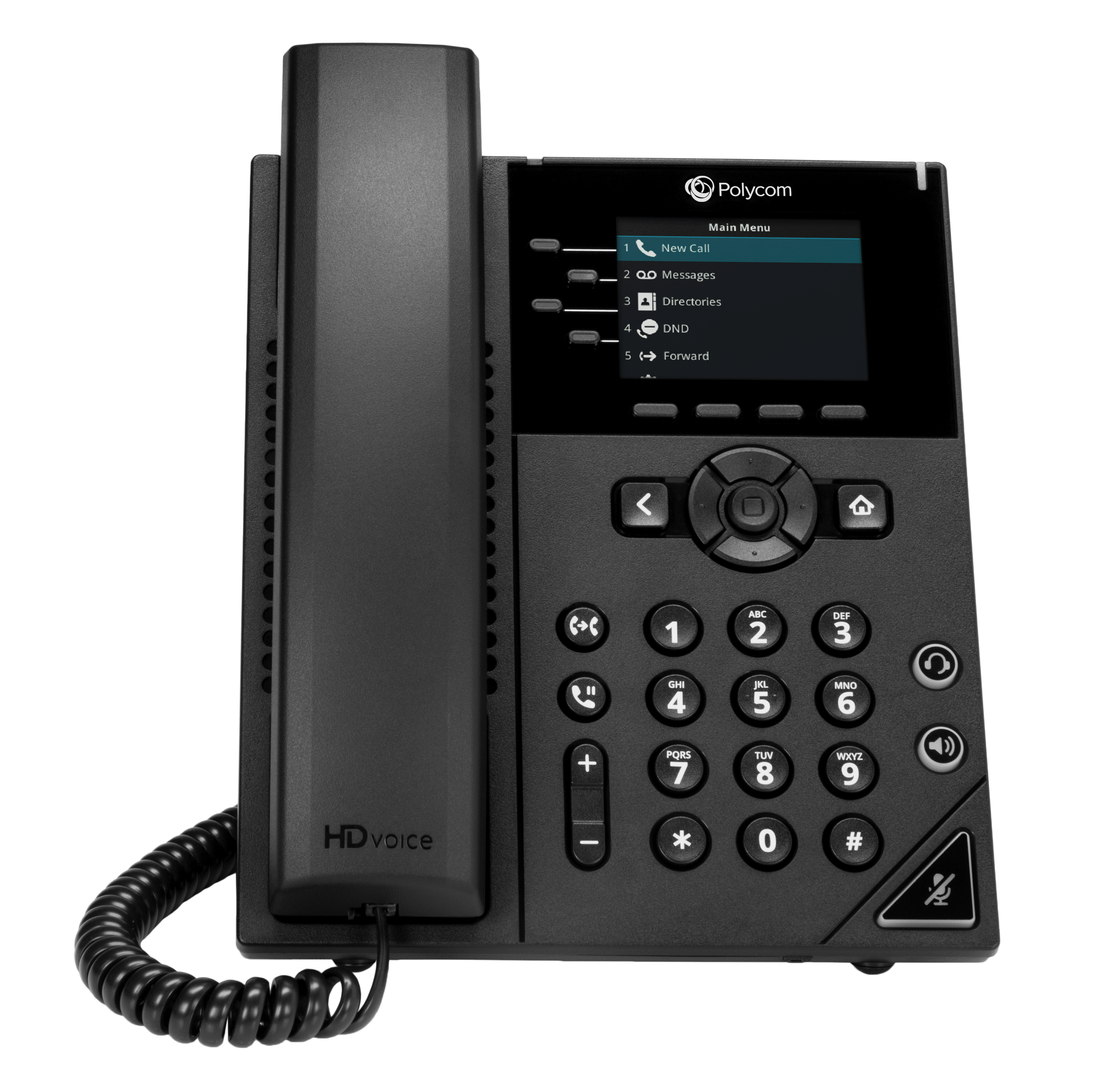 Photo of the Polycom Digital Voice phone